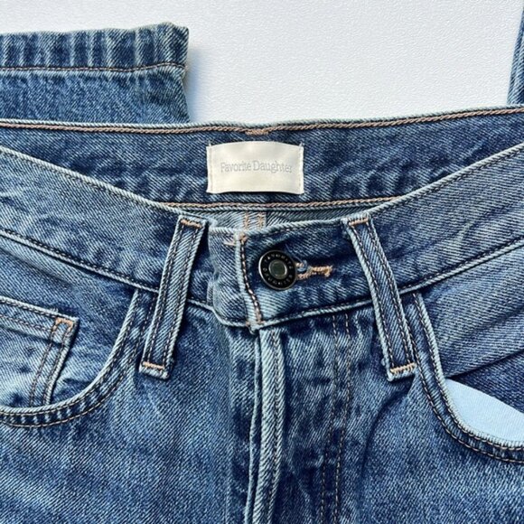 Favorite Daughter Jeans The Masha High Waist Wide Leg Long Beach Everyday 25 - Picture 6 of 14